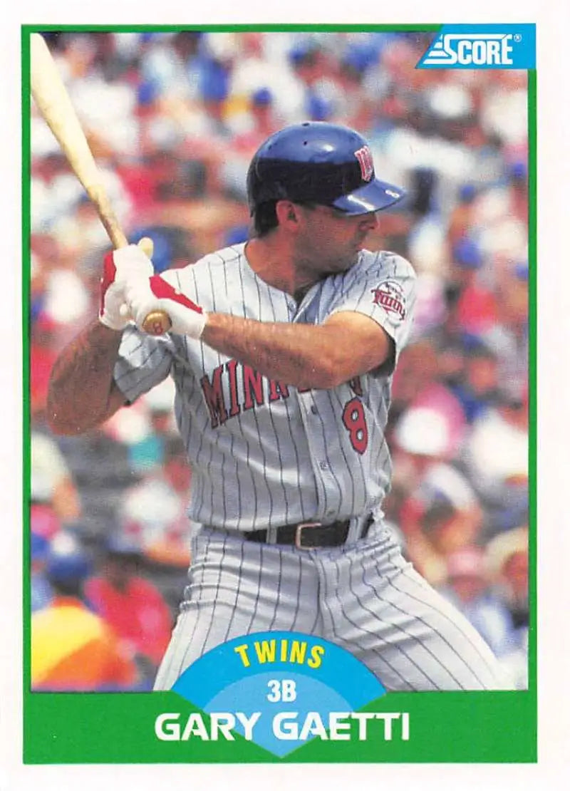 1989 Score #8 Gary Gaetti NM-MT Twins ID:80205 - Baseball Card Single