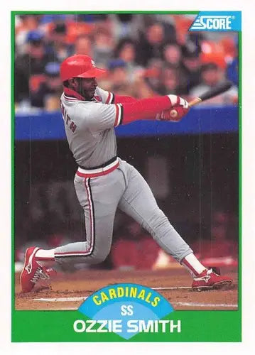 1989 Score #80 Ozzie Smith NM-MT Cardinals ID:80277 - Baseball Card Single