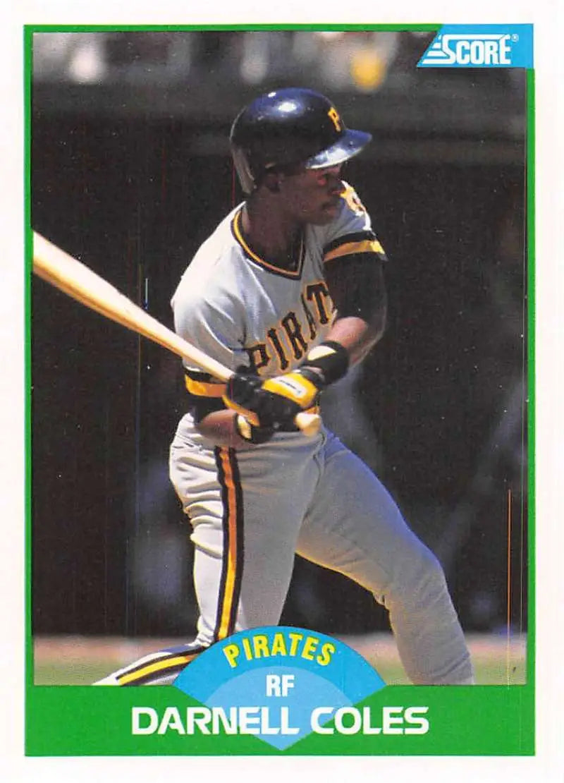 1989 Score #83 Darnell Coles NM-MT Pittsburgh Pirates Baseball Card - Baseball Card Single