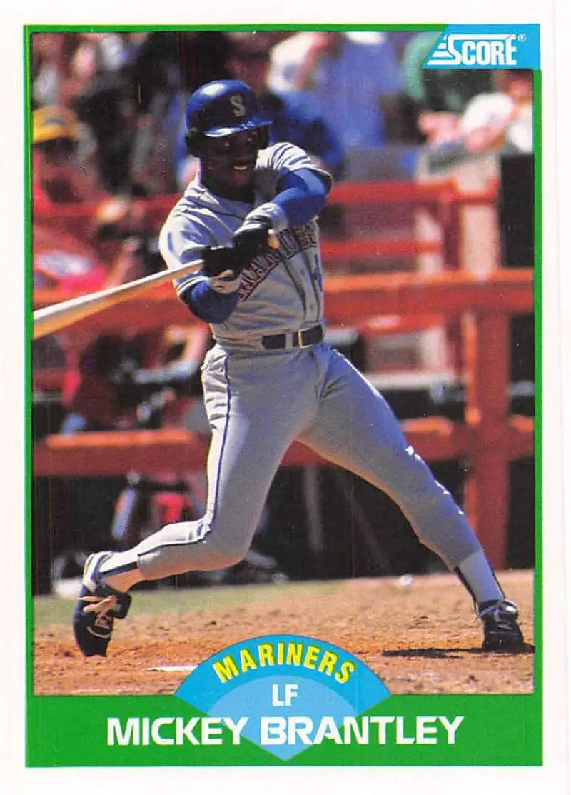 1989 Score #89 Mickey Brantley NM-MT Mariners ID:80237 - Baseball Card Single