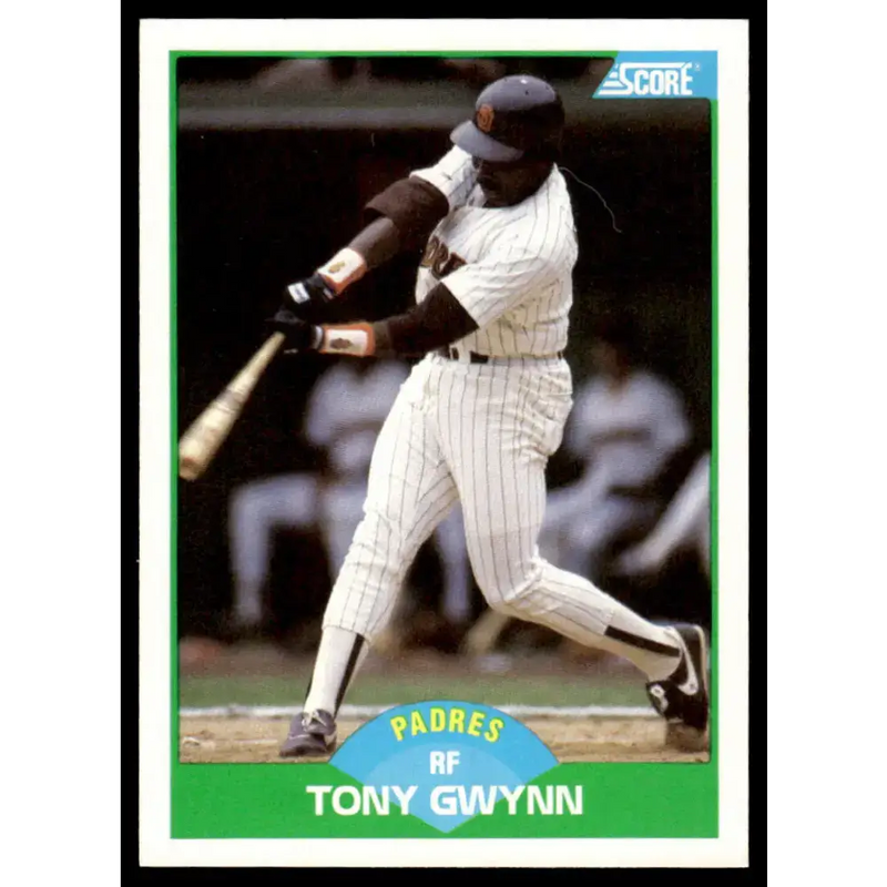 1989 Score #90 Tony Gwynn NM/MT San Diego Padres Baseball Card - Baseball Card Single