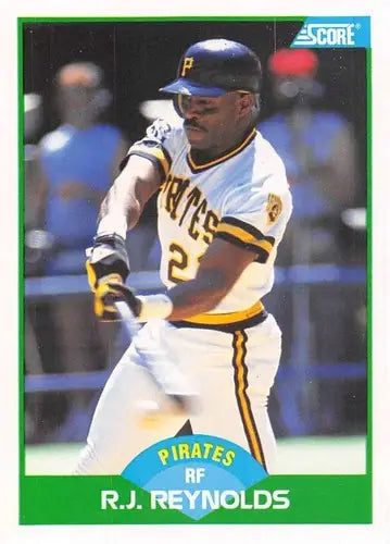 1989 Score #91 R.J. Reynolds NM-MT Pirates ID:80238 - Baseball Card Single