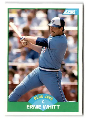 1989 Score #98 Ernie Whitt EX/NM Blue Jays ID:66753 - Baseball Card Single