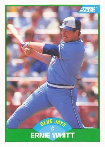 1989 Score #98 Ernie Whitt NM-MT Blue Jays ID:80290 - Baseball Card Single