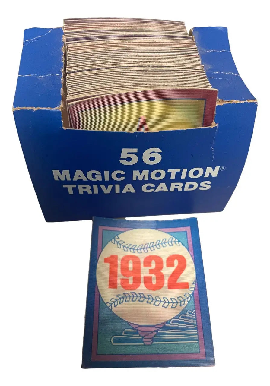 1989 Score Baseball a Year To Remember Magic Motion Complete Set (56 Cards) - Baseball Card Single