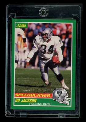 1989 Score Bo Jackson #314 Football