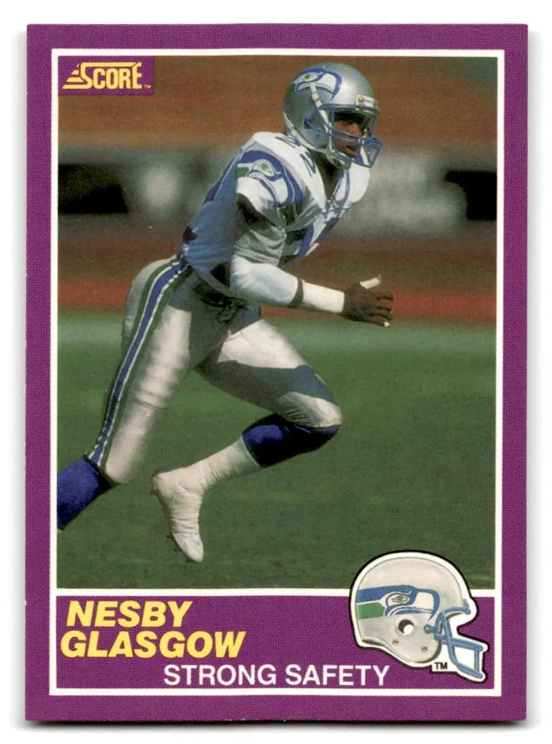 1989 Score Supplemental #378S Nesby Glasgow - Football Card Single