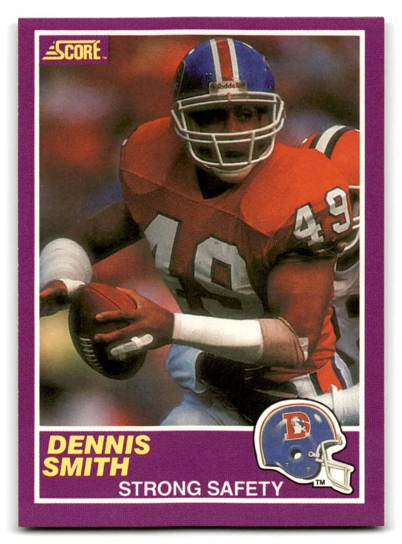 1989 Score Supplemental #381S Dennis Smith - Football Card Single