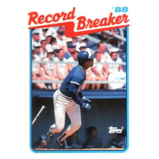 1989 Topps #1 George Bell RB NM-MT Toronto Blue Jays Baseball Card