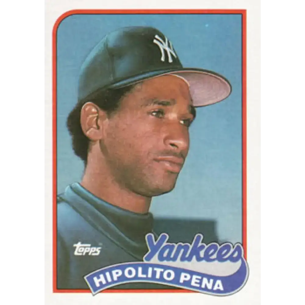 1989 Topps #109 Hipolito Pena NM-MT New York Yankees Baseball Card