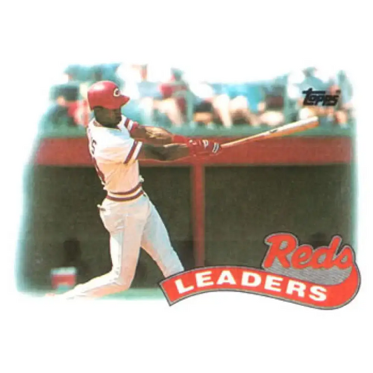 1989 Topps #111 Eric Davis Cincinnati Reds TL NM-MT Cincinnati Reds Baseball Card