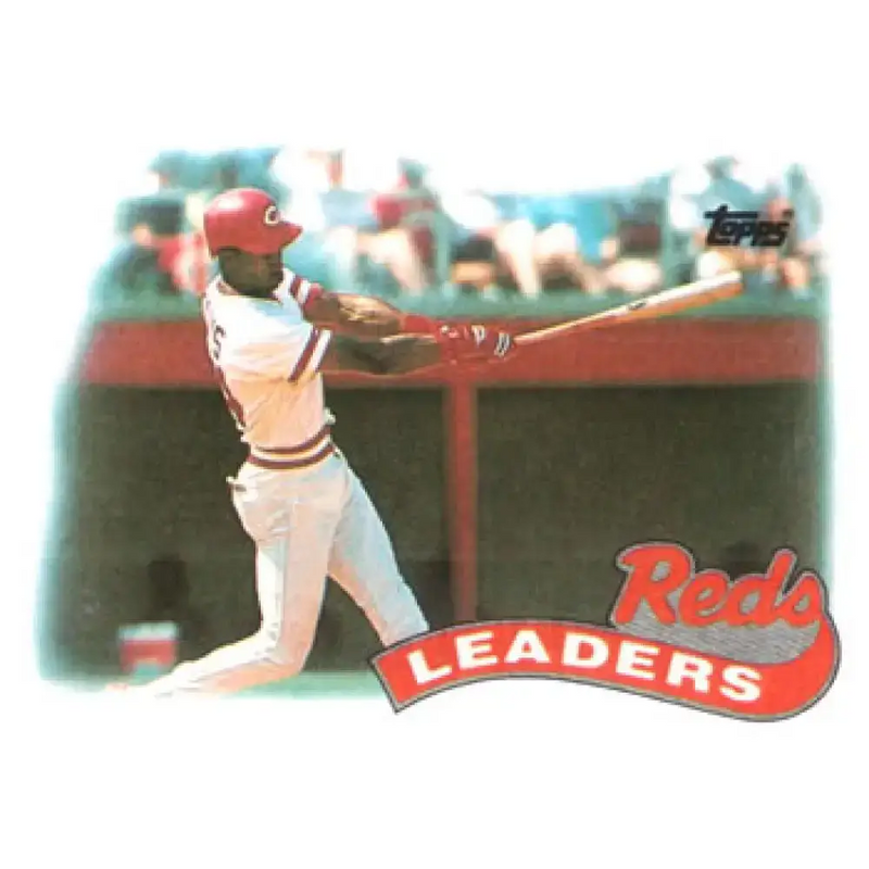 1989 Topps #111 Eric Davis Cincinnati Reds TL NM-MT Cincinnati Reds Baseball Card - Baseball Card Single