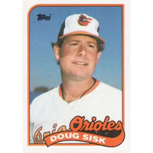 1989 Topps #13 Doug Sisk NM-MT Baltimore Orioles Baseball Card