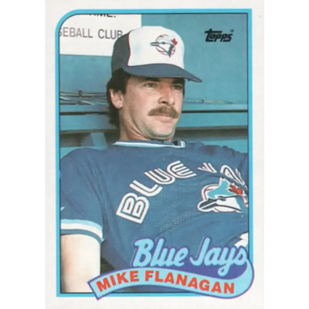 1989 Topps #139 Mike Flanagan NM-MT Toronto Blue Jays Baseball Card