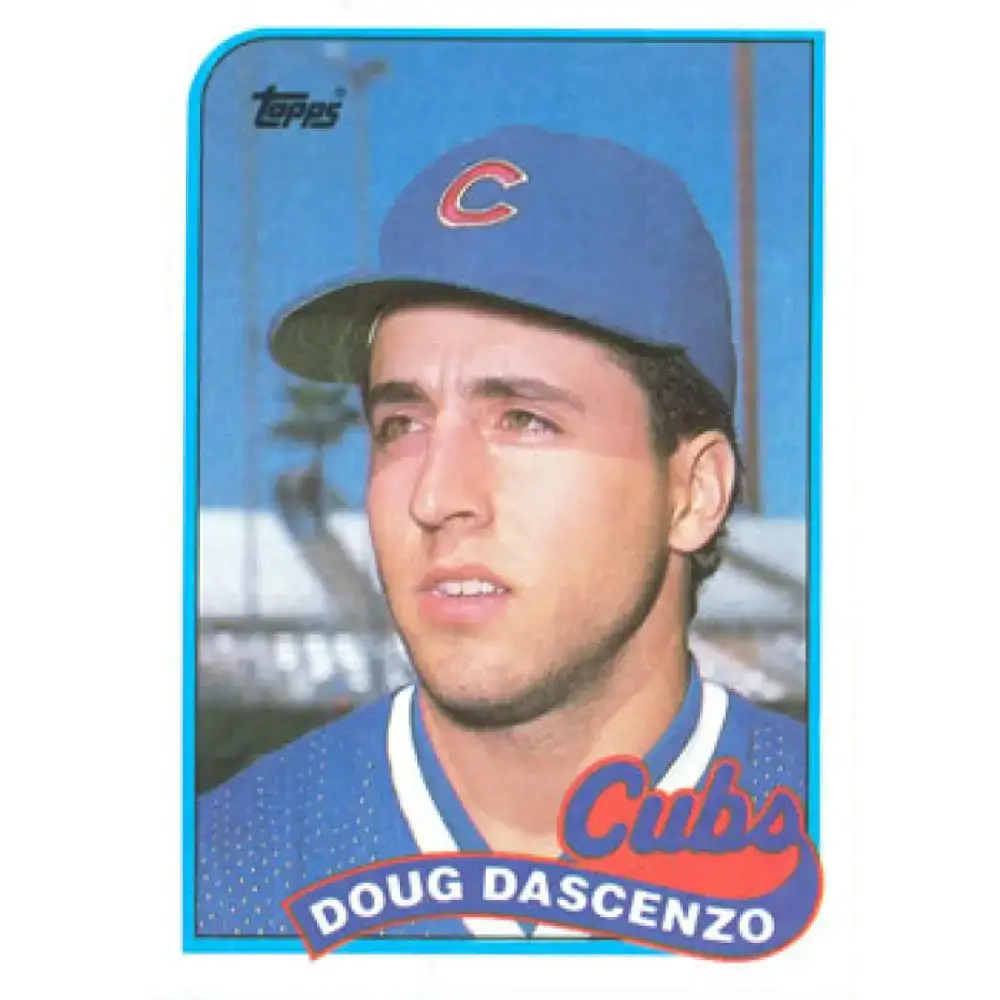 1989 Topps #149 Doug Dascenzo NM-MT RC Rookie Chicago Cubs Baseball Card