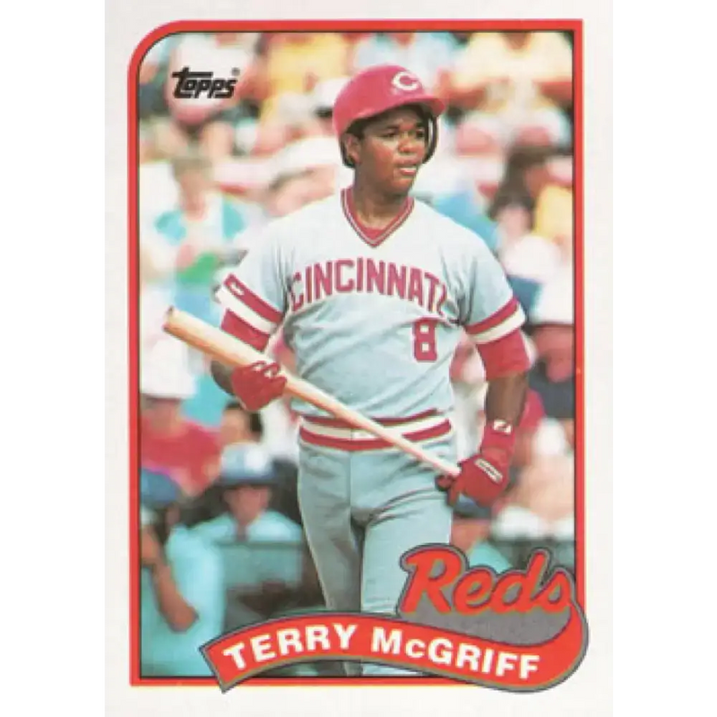 1989 Topps #151 Terry McGriff NM-MT Cincinnati Reds Baseball Card - Baseball Card Single