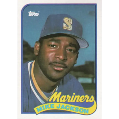 1989 Topps #169 Mike Jackson NM-MT Seattle Mariners Baseball Card