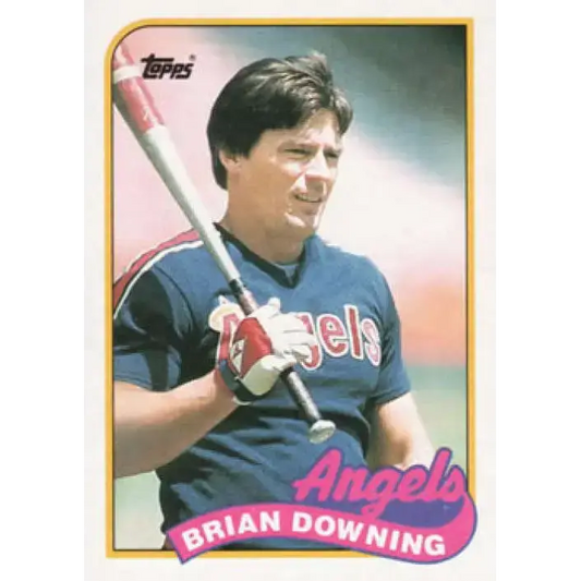 1989 Topps #17 Brian Downing NM-MT California Angels Baseball Card