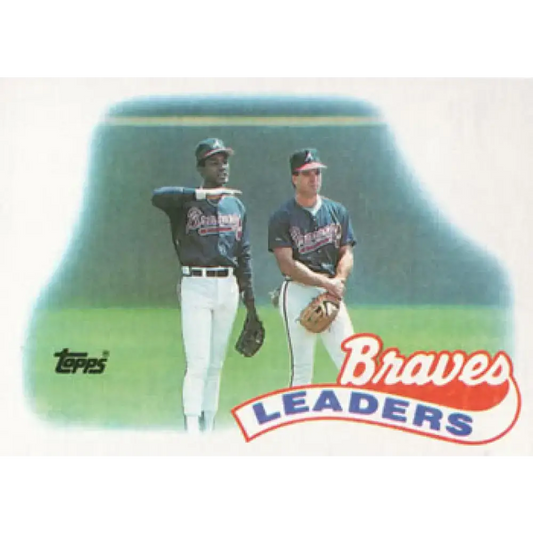 1989 Topps #171 Andres Thomas Atlanta Braves TL NM-MT Atlanta Braves Baseball Card