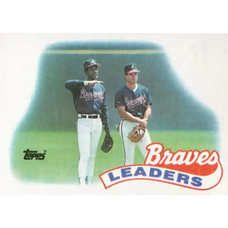 1989 Topps #171 Andres Thomas Atlanta Braves TL NM-MT Atlanta Braves Baseball Card - Baseball Card Single