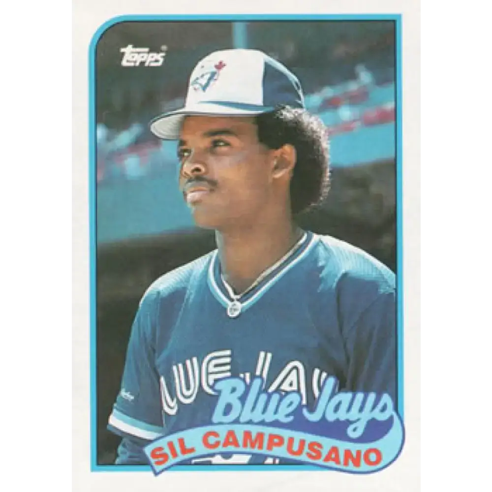 1989 Topps #191 Sil Campusano NM-MT RC Rookie Toronto Blue Jays Baseball Card - Baseball Card Single
