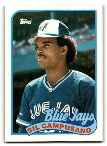 1989 Topps #191 Sil Campusano Toronto Blue Jays Baseball Cards EX/NM ID:61599 - Baseball Card Single