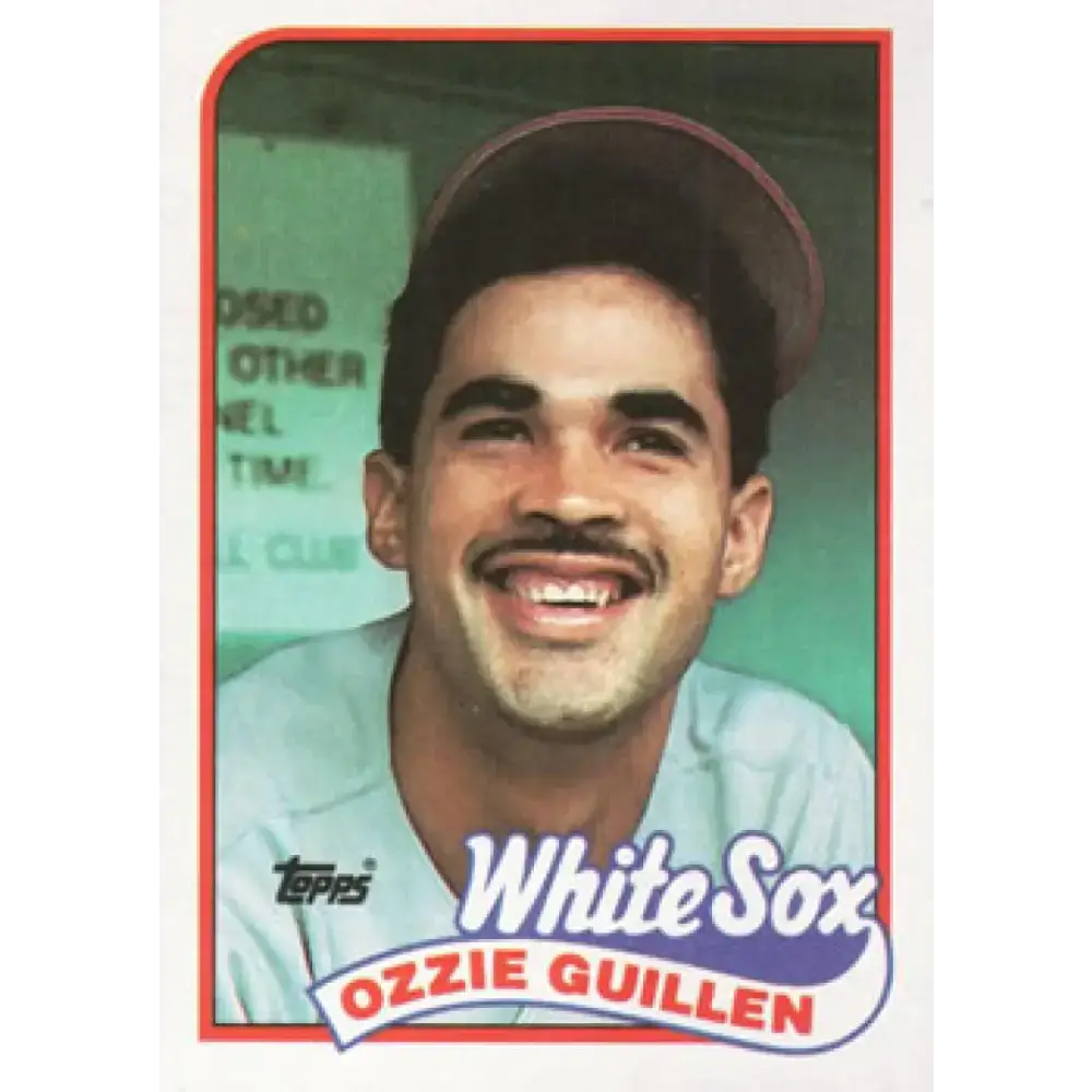 1989 Topps #195 Ozzie Guillen NM-MT Chicago White Sox Baseball Card - Baseball Card Single