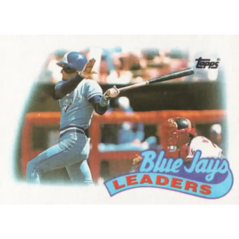 1989 Topps #201 Kelly Gruber Toronto Blue Jays TL NM-MT Toronto Blue Jays Baseball Card - Baseball Card Single