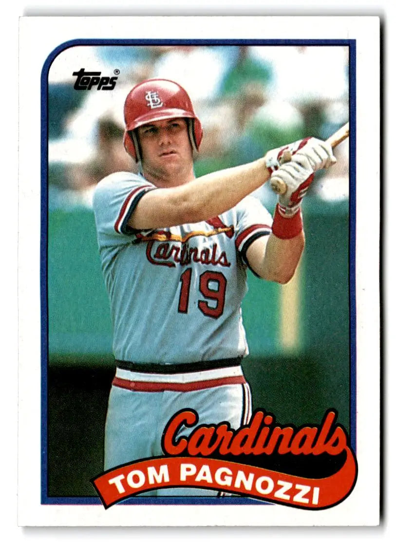 1989 Topps #208 Tom Pagnozzi - Baseball Card Single