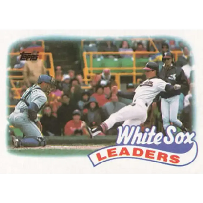 1989 Topps #21 Greg Walker Chicago White Sox TL NM-MT Chicago White Sox Baseball Card
