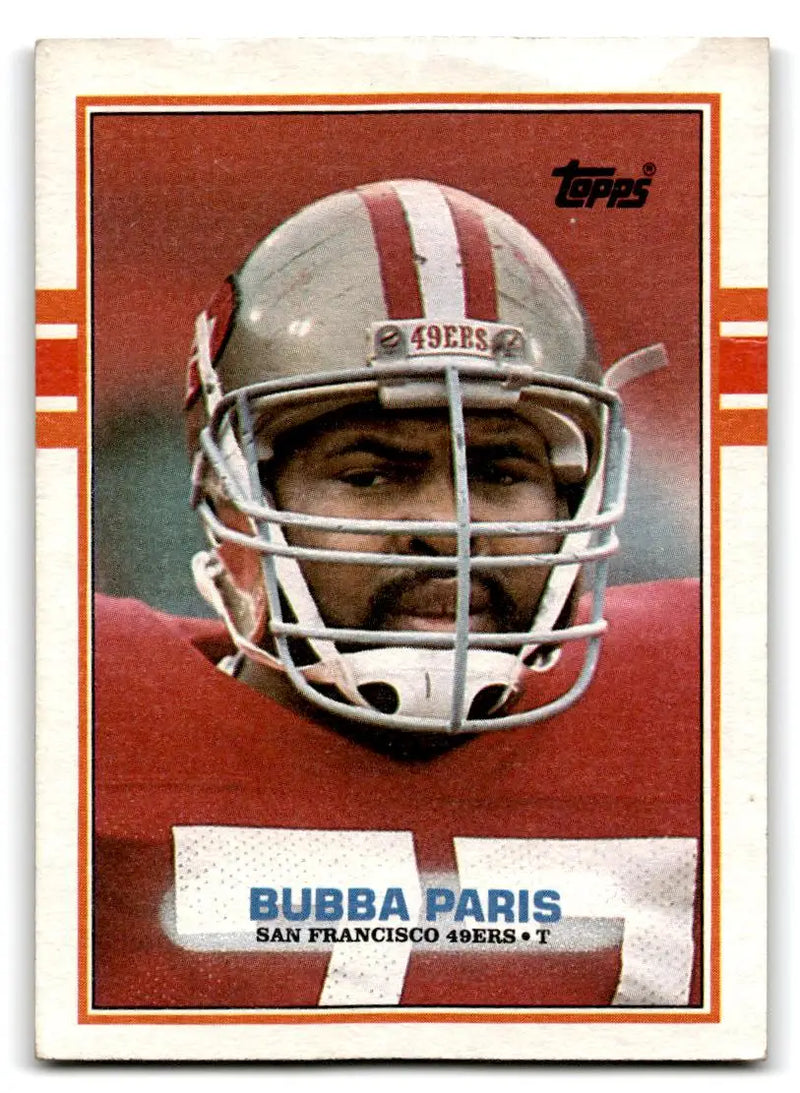 1989 Topps #22 Bubba Paris - Football Card Single