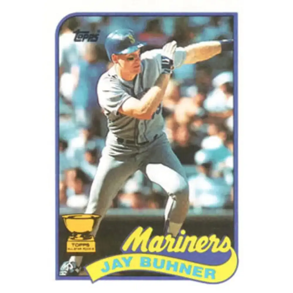 1989 Topps #223 Jay Buhner NM-MT Seattle Mariners Baseball Card - Baseball Card Single