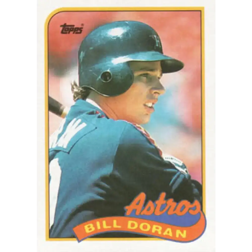 1989 Topps #226 Bill Doran NM-MT Houston Astros Baseball Card - Baseball Card Single