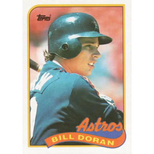 1989 Topps #226 Bill Doran NM-MT Houston Astros Baseball Card - Baseball Card Single