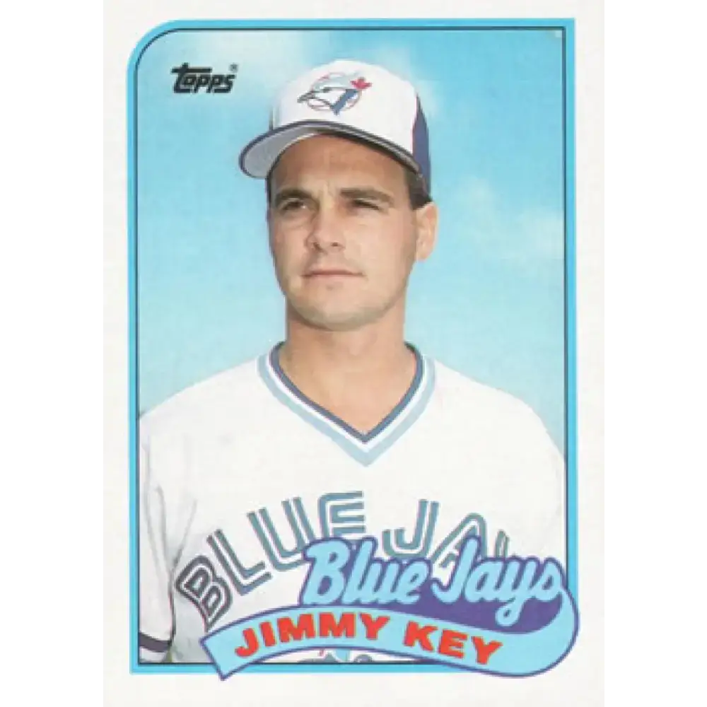 1989 Topps #229 Jimmy Key NM-MT Toronto Blue Jays Baseball Card - Baseball Card Single