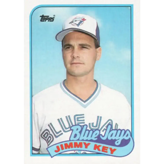 1989 Topps #229 Jimmy Key NM-MT Toronto Blue Jays Baseball Card - Baseball Card Single