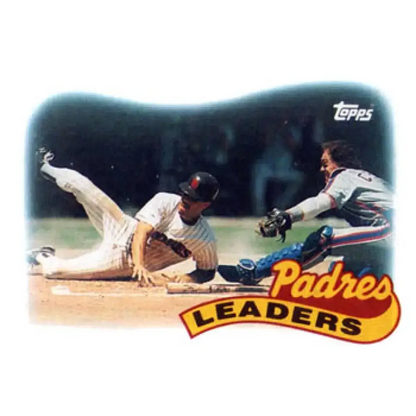 1989 Topps #231 Roberto Alomar San Diego Padres TL NM-MT San Diego Padres Baseball Card