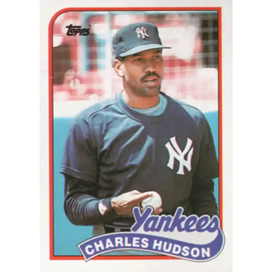 1989 Topps #236 Charles Hudson NM-MT New York Yankees Baseball Card