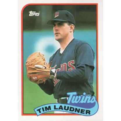 1989 Topps #239 Tim Laudner NM-MT Minnesota Twins Baseball Card