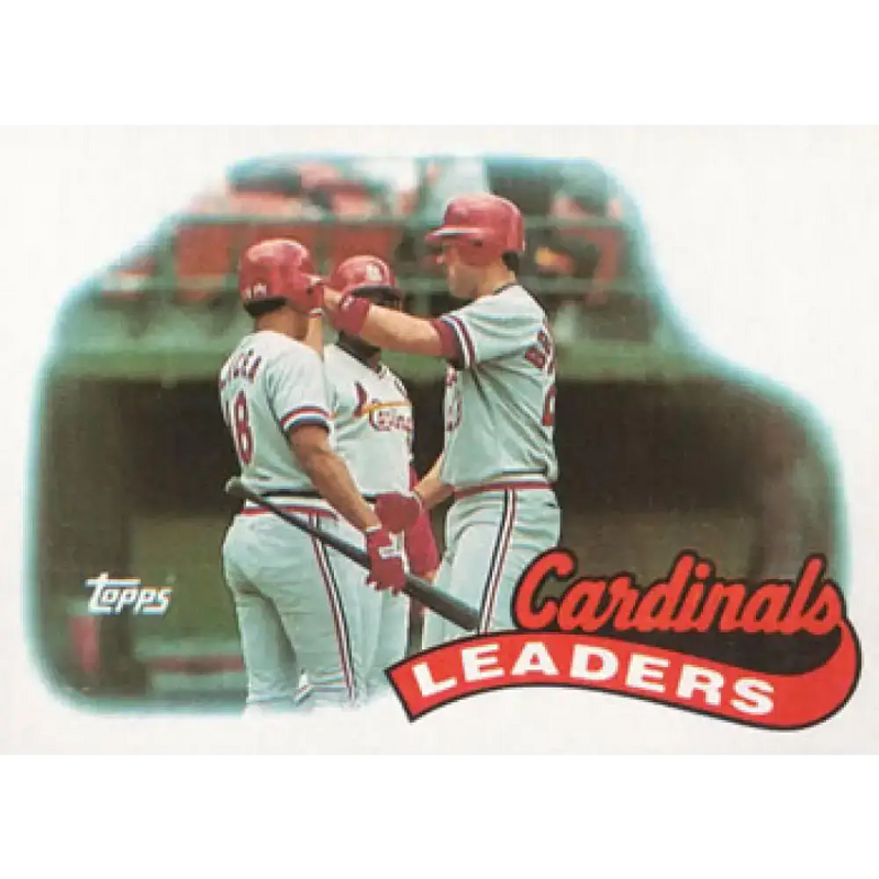 1989 Topps #261 Tom Brunansky St. Louis Cardinals TL NM-MT St. Louis Cardinals Baseball Card - Baseball Card Single