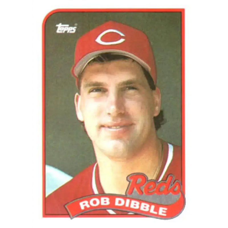 1989 Topps #264 Rob Dibble NM-MT RC Rookie Cincinnati Reds Baseball Card - Baseball Card Single