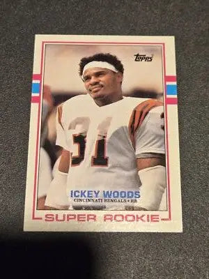 1989 Topps #27 Ickey Woods - Football Card Single