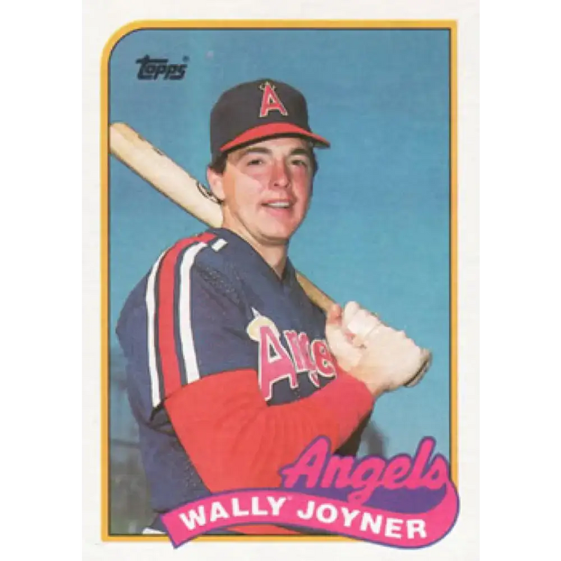 1989 Topps #270 Wally Joyner NM-MT California Angels Baseball Card - Baseball Card Single