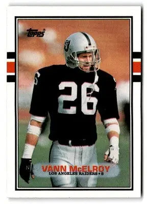 1989 Topps #271 Vann McElroy - Football Card Single