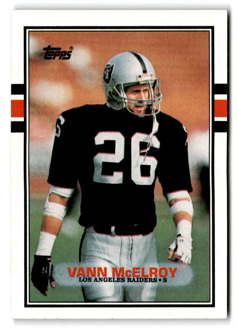 1989 Topps #271 Vann McElroy - Football Card Single