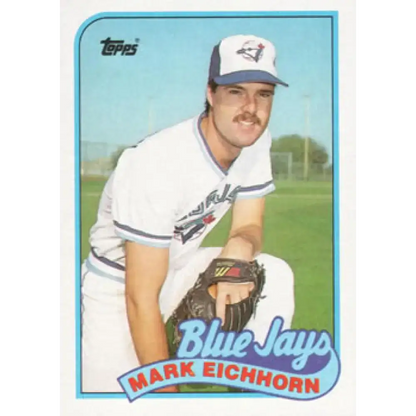 1989 Topps #274 Mark Eichhorn NM-MT Toronto Blue Jays Baseball Card
