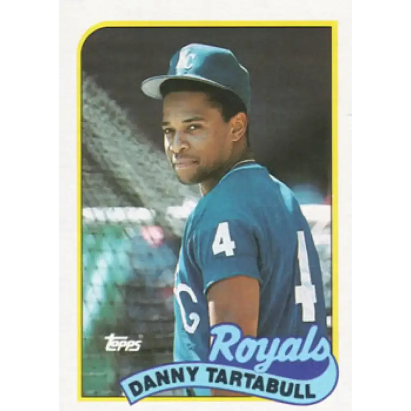 1989 Topps #275 Danny Tartabull UER NM-MT Kansas City Royals Baseball Card - Baseball Card Single