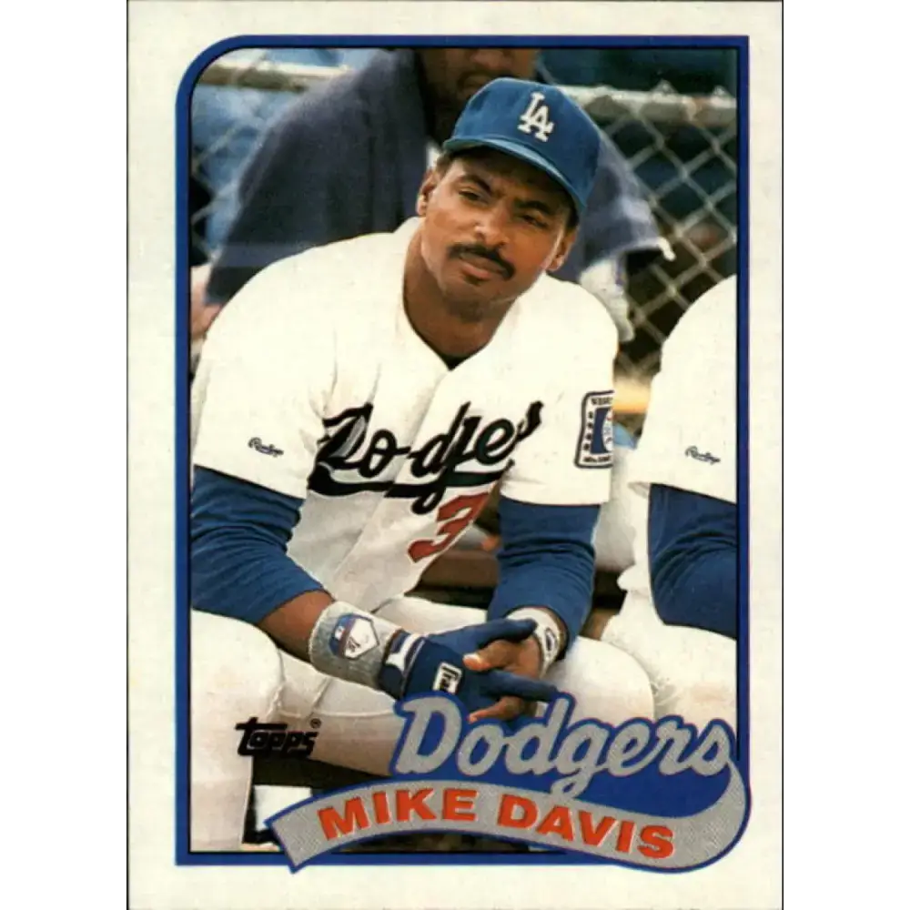 1989 Topps #277 Mike Davis NM-MT Los Angeles Dodgers Baseball Card