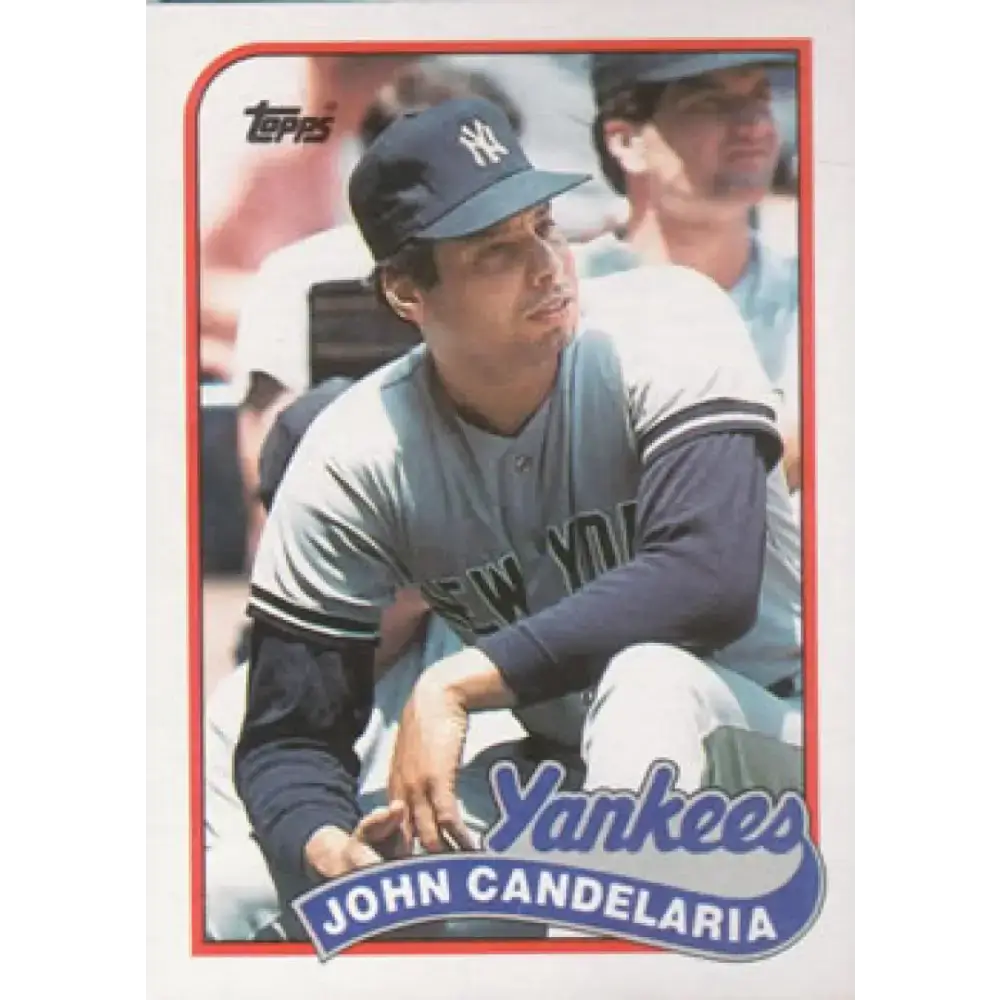 1989 Topps #285 John Candelaria NM-MT New York Yankees Baseball Card