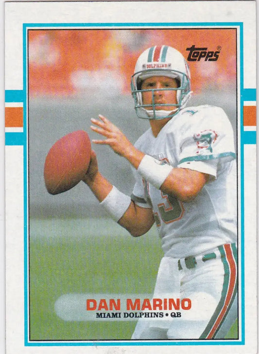 Dan Marino Miami Dolphins 1989 Topps #293 football card collectible item